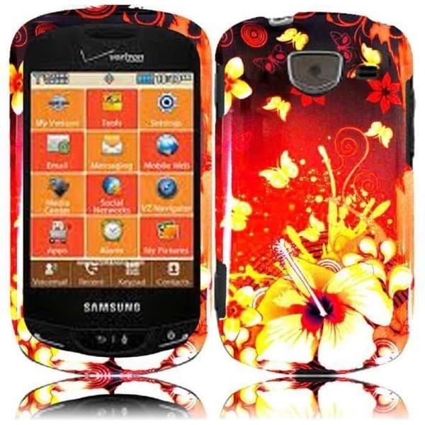 BasAcc Sensational Flower Case for Samsung Brightside U380