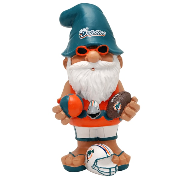 NFL Miami Dolphins 11 inch Thematic Gnome Football