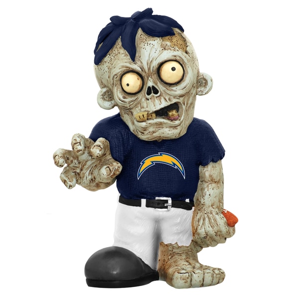 Forever Collectibles NFL San Diego Chargers 9-inch Zombie Figurine