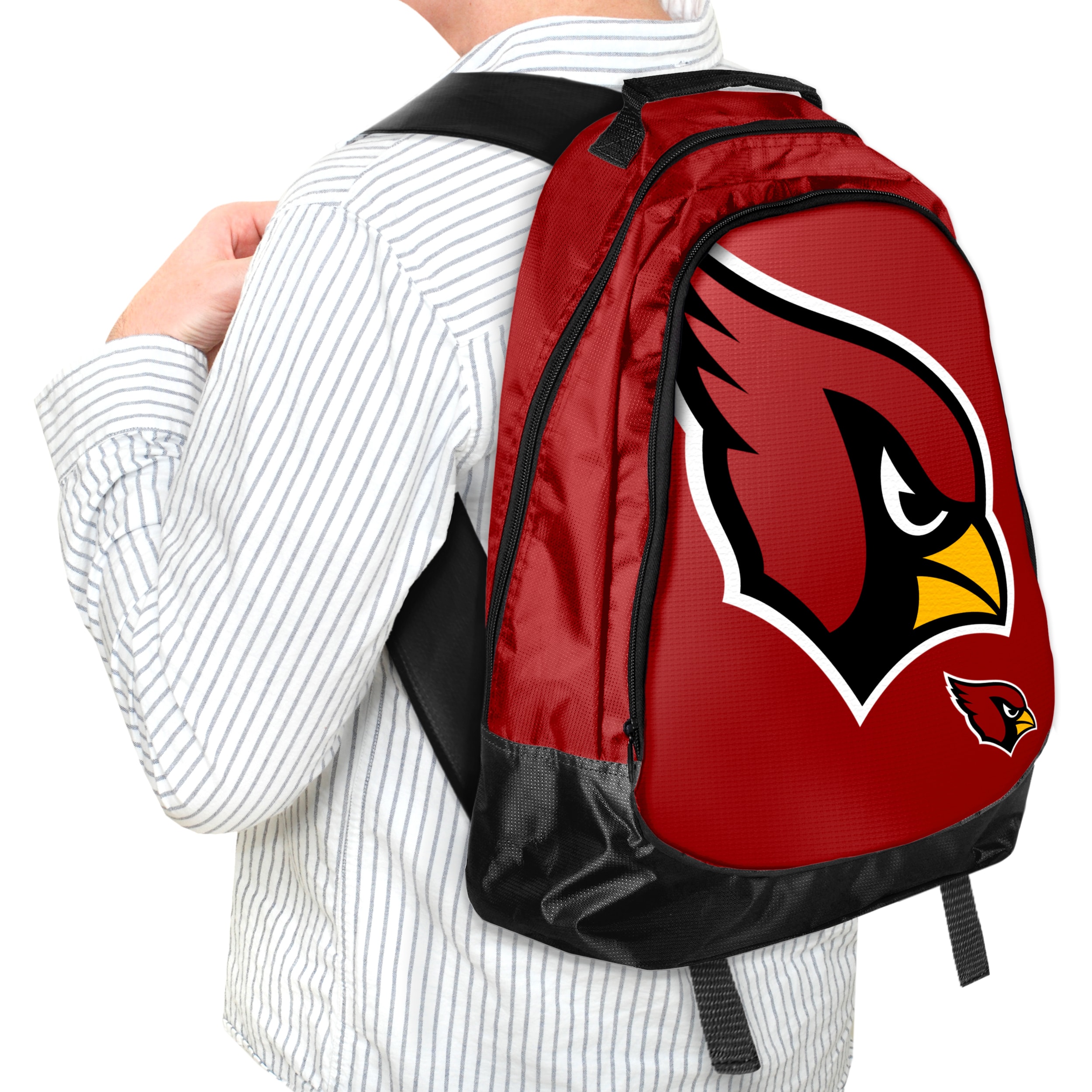 Forever Collectibles Nfl Arizona Cardinals 19 inch Structured Backpack
