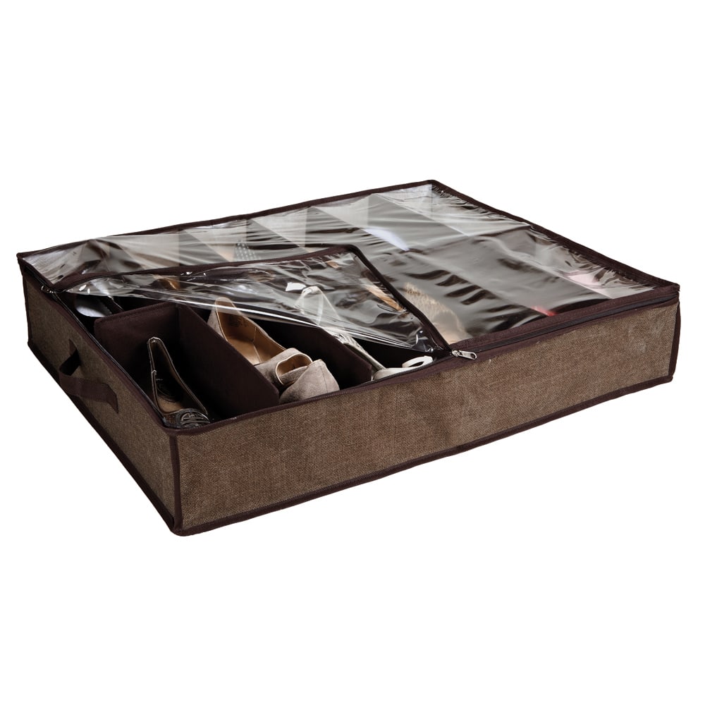 Kennedy Home Collection Espresso UTB Shoe Organizer