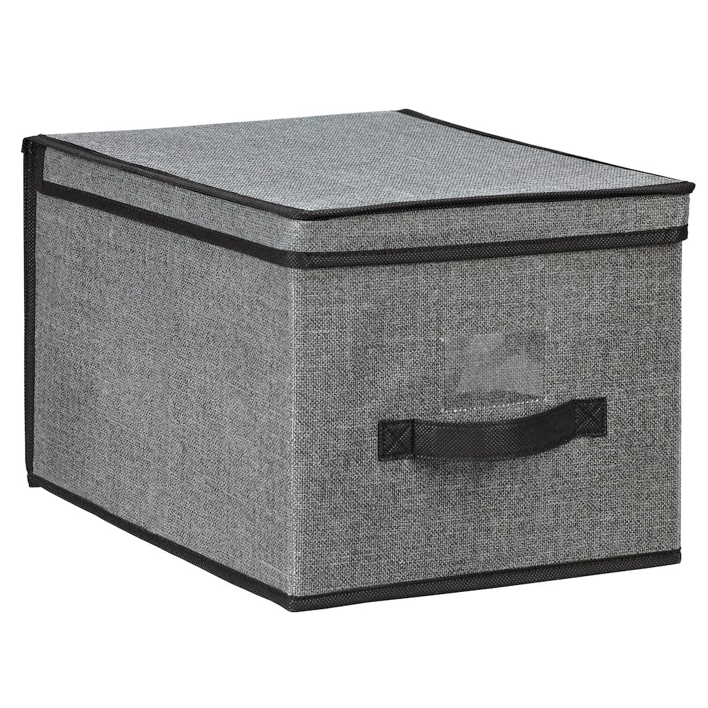 Kennedy Home Collection Grey Large Storage Box