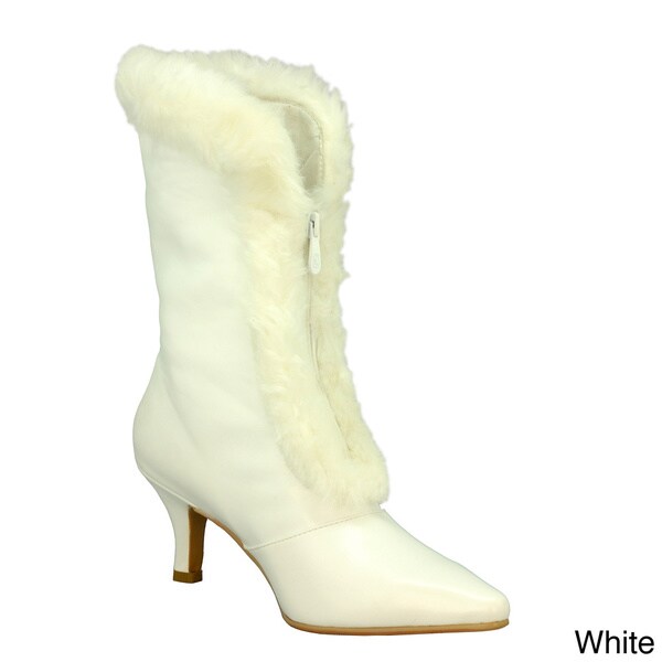 white booties size 5