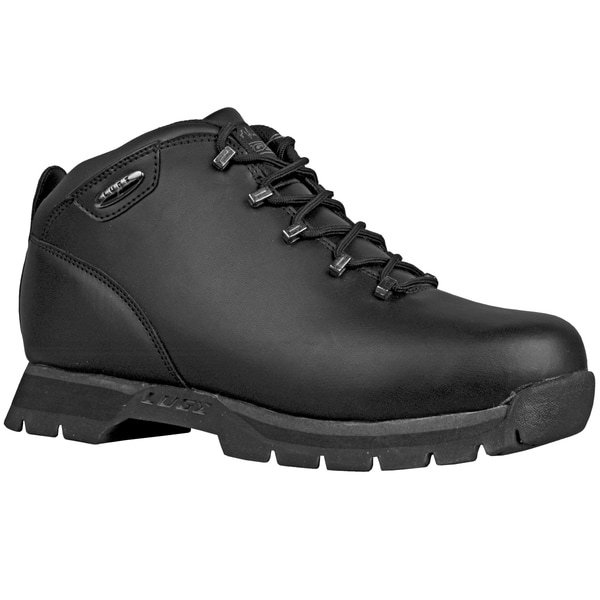 Lugz Men's 'JAM II' Black Perma Hide Lace up Boots Lugz Boots