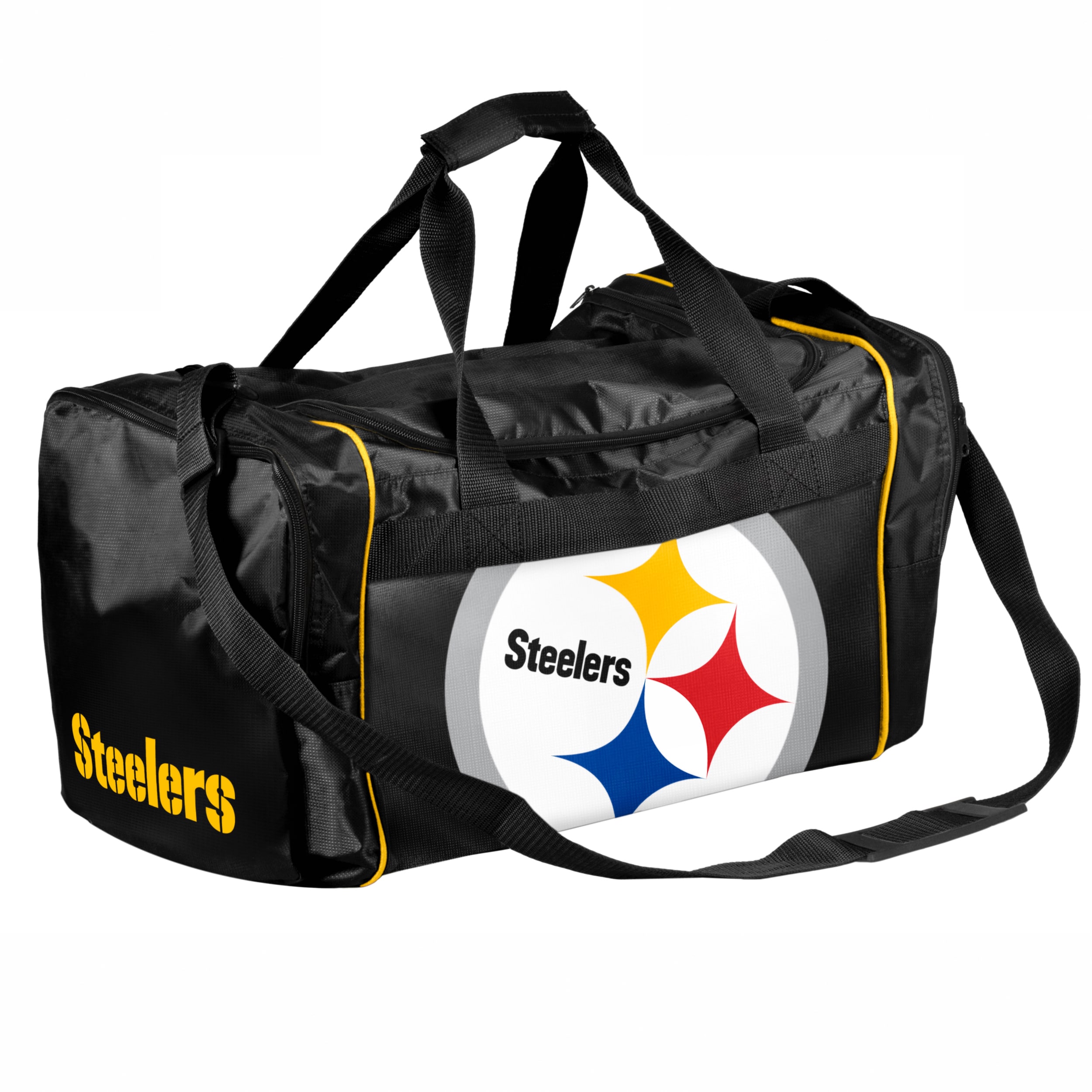 Forever Collectibles Nfl Pittsburgh Steelers 21 inch Core Duffle Bag