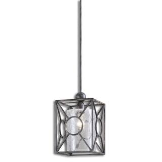 Uttermost Arbela 1-light Rust Black Mini Pendant