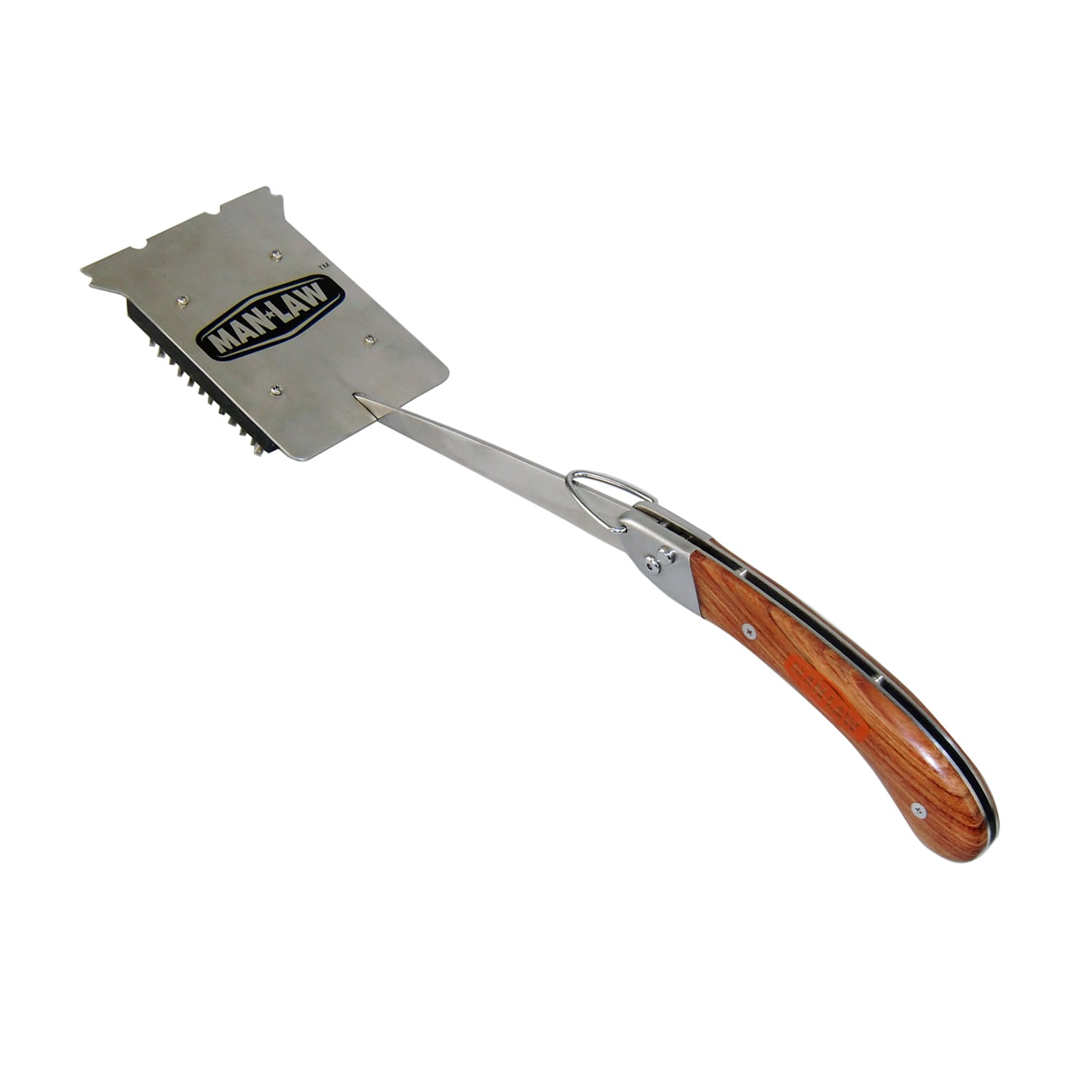 Man Law Bbq Folding Brush