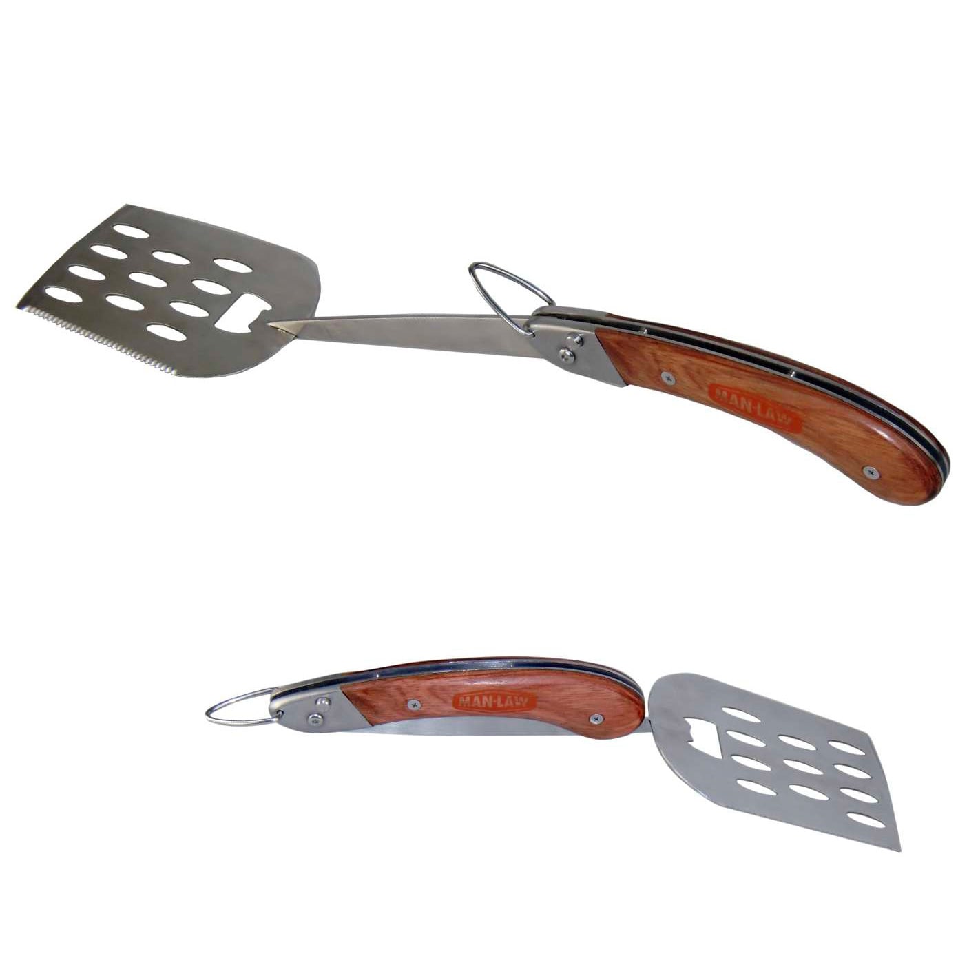 Man Law Bbq Folding Spatula