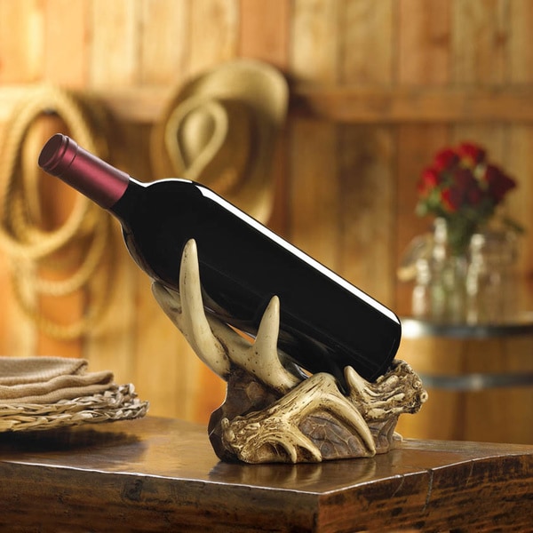 Shop FauxAntler Wine Bottle Holder Free Shipping On Orders Over 45