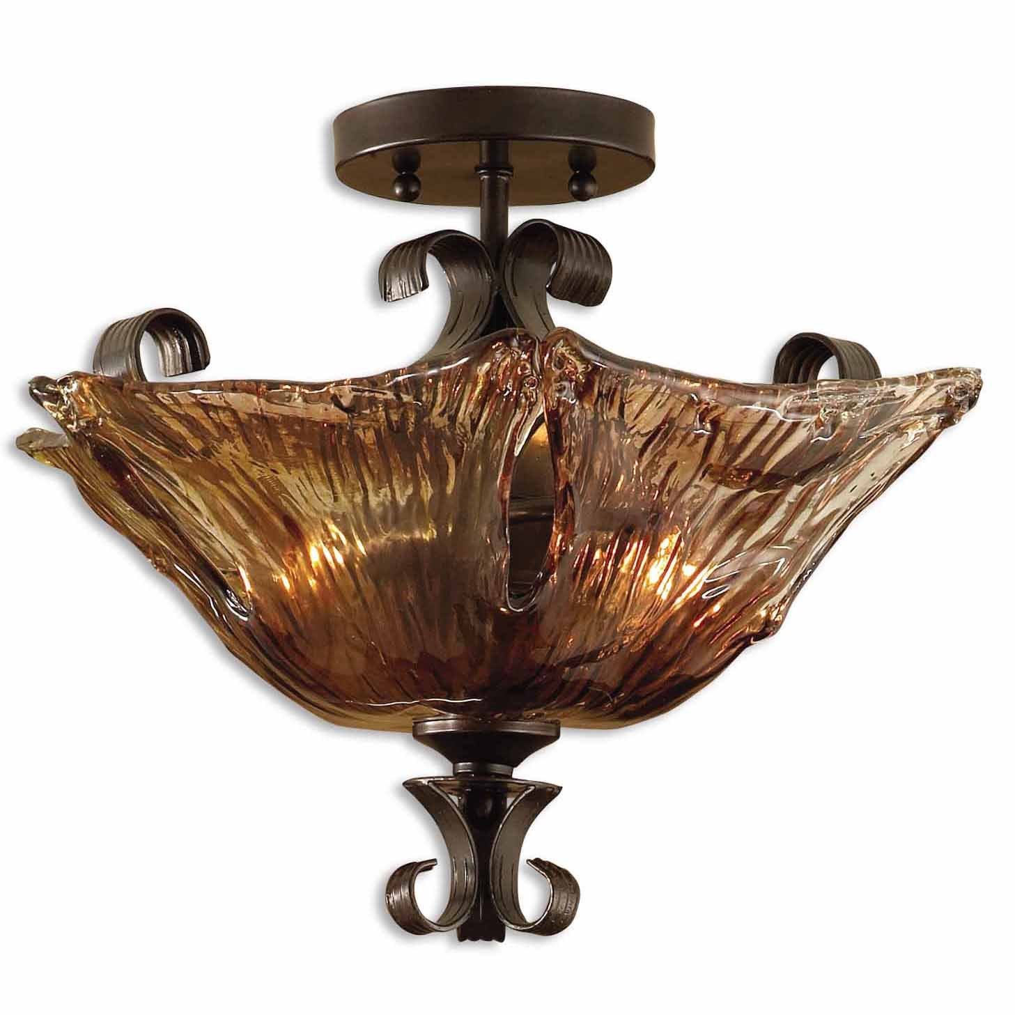 uttermost flush mount ceiling light