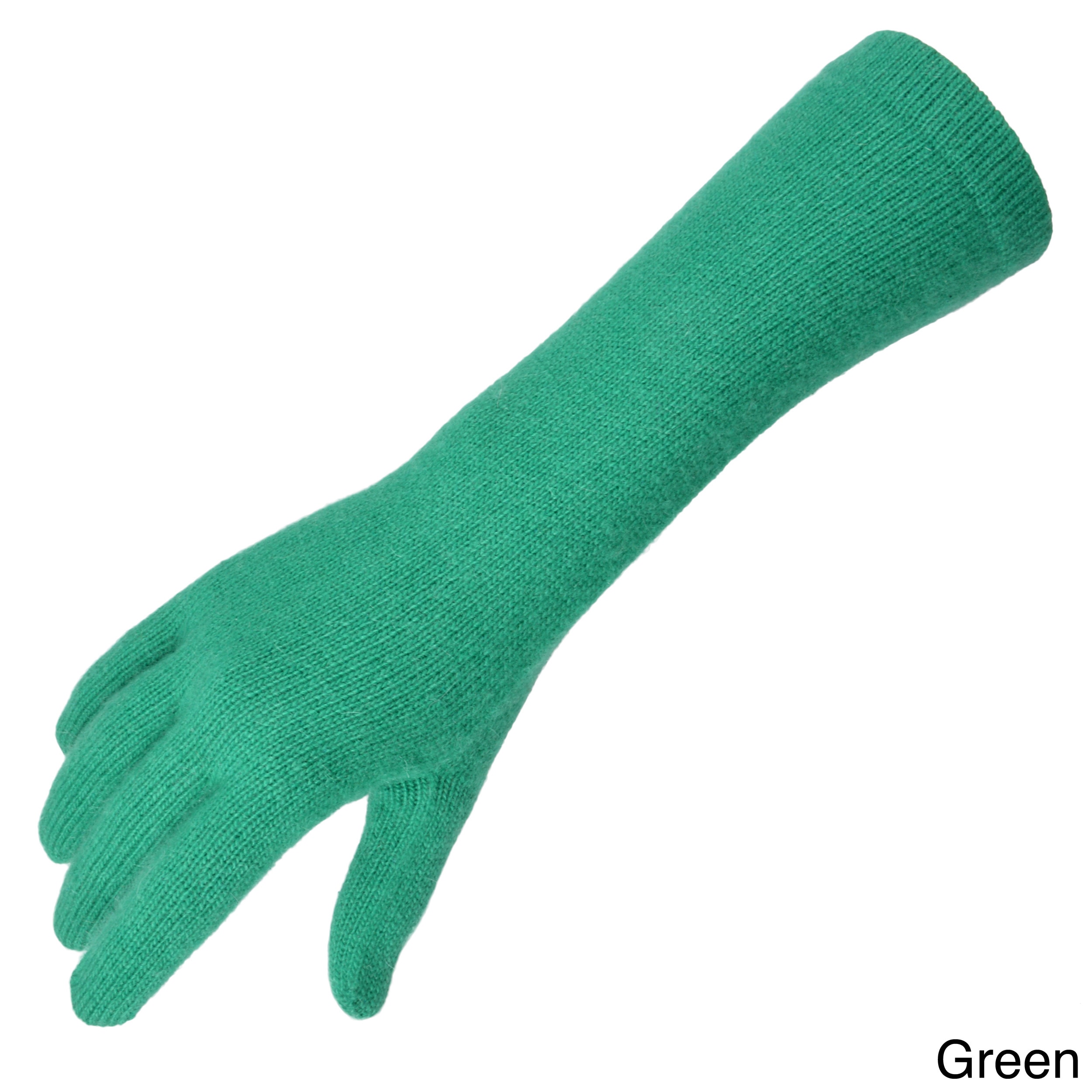 Portolano Womens Long Cashmere Gloves