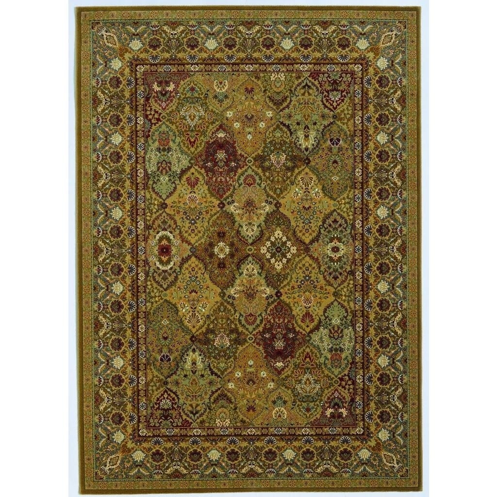 Royal Kashimar Persian Panel Hazelnut Rug (46 X 66)