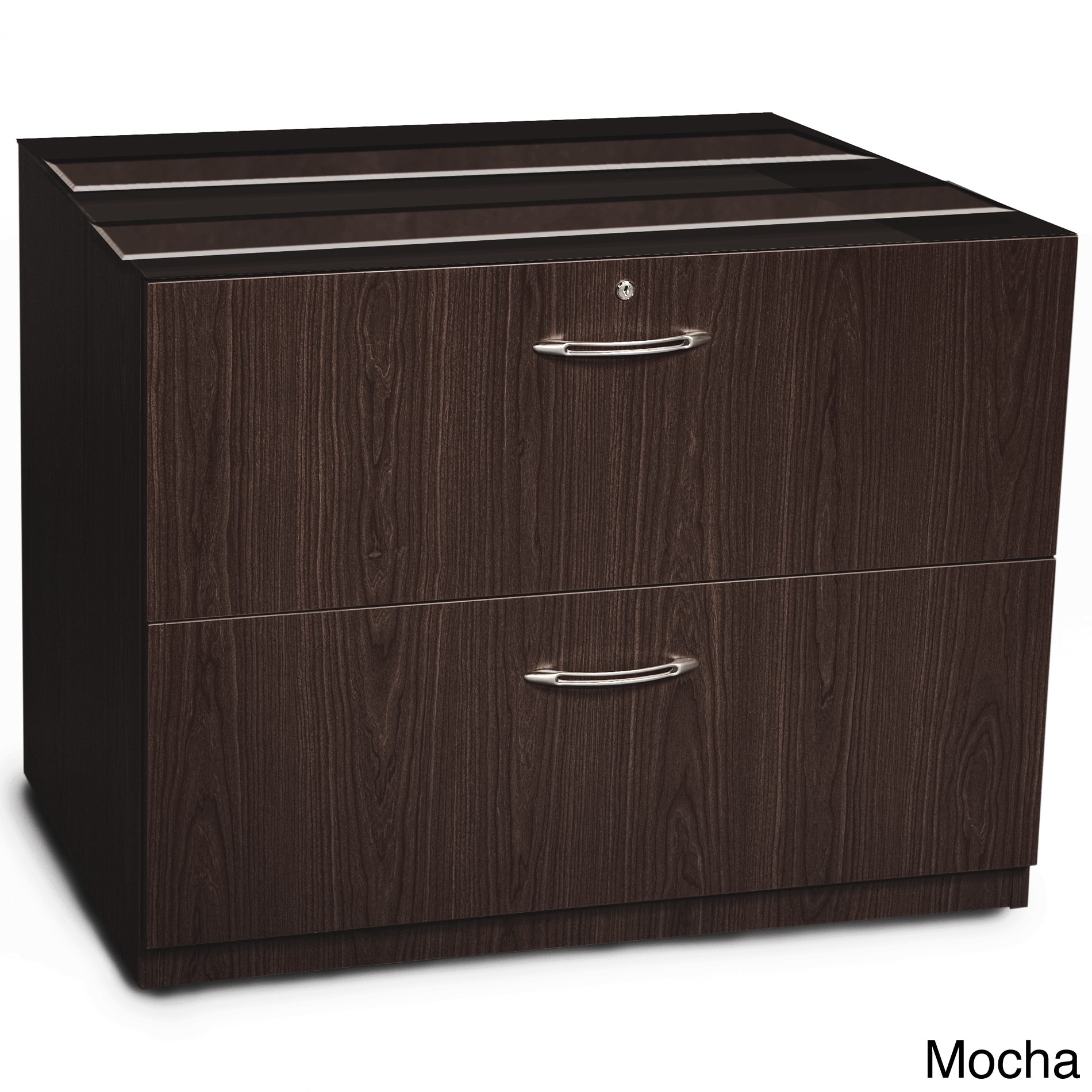 Mayline Mayline Aminate Lateral File For Credenza Mocha Size Legal