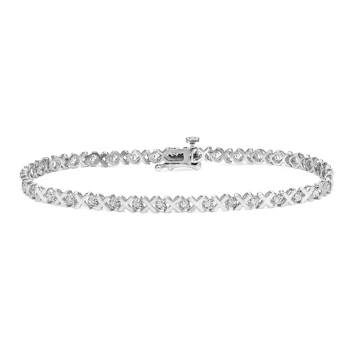 x and o diamond bracelet