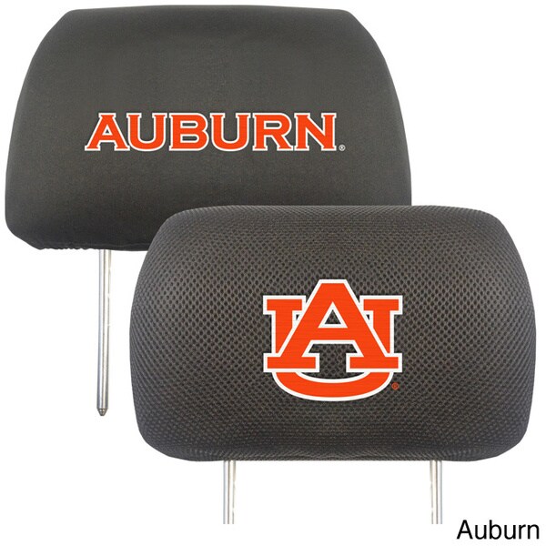 Shop Fanmats Collegiate Elastic Band Headrest Cover Free Shipping On