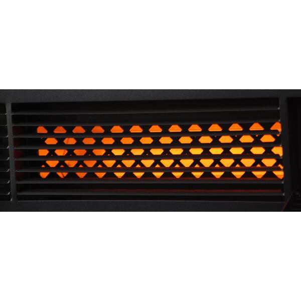 Shop Lifesmart Infrared Fireplace With All Wood Mantle And Remote