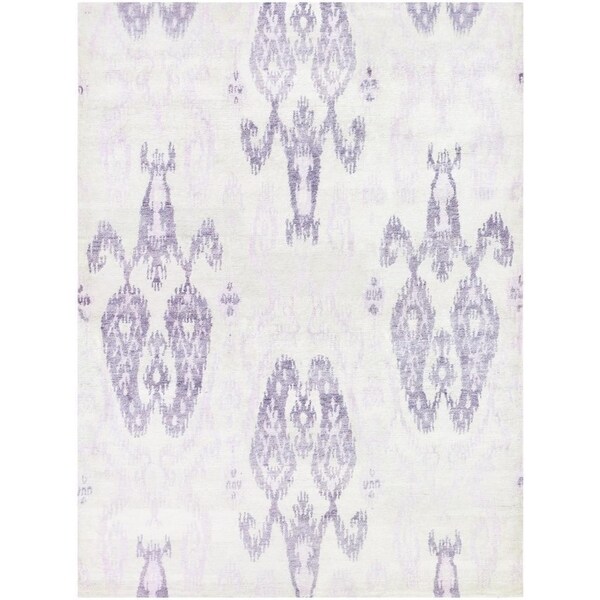 Couristan Sagano Zodiac/Ivory-Lilac Area Rug - 3'5" x 5'5"