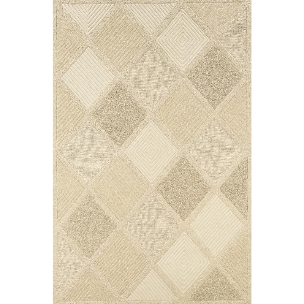 Super Indo natural Astra/white Rug (36 X 56)