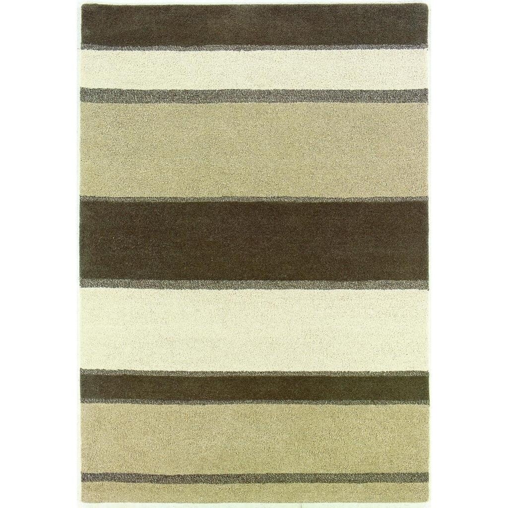 Super Indo natural Retro Stripe/linen beige white Rug (36 X 56) (WhitePattern StripesTip We recommend the use of a non skid pad to keep the rug in place on smooth surfaces.All rug sizes are approximate. Due to the difference of monitor colors, some rug 