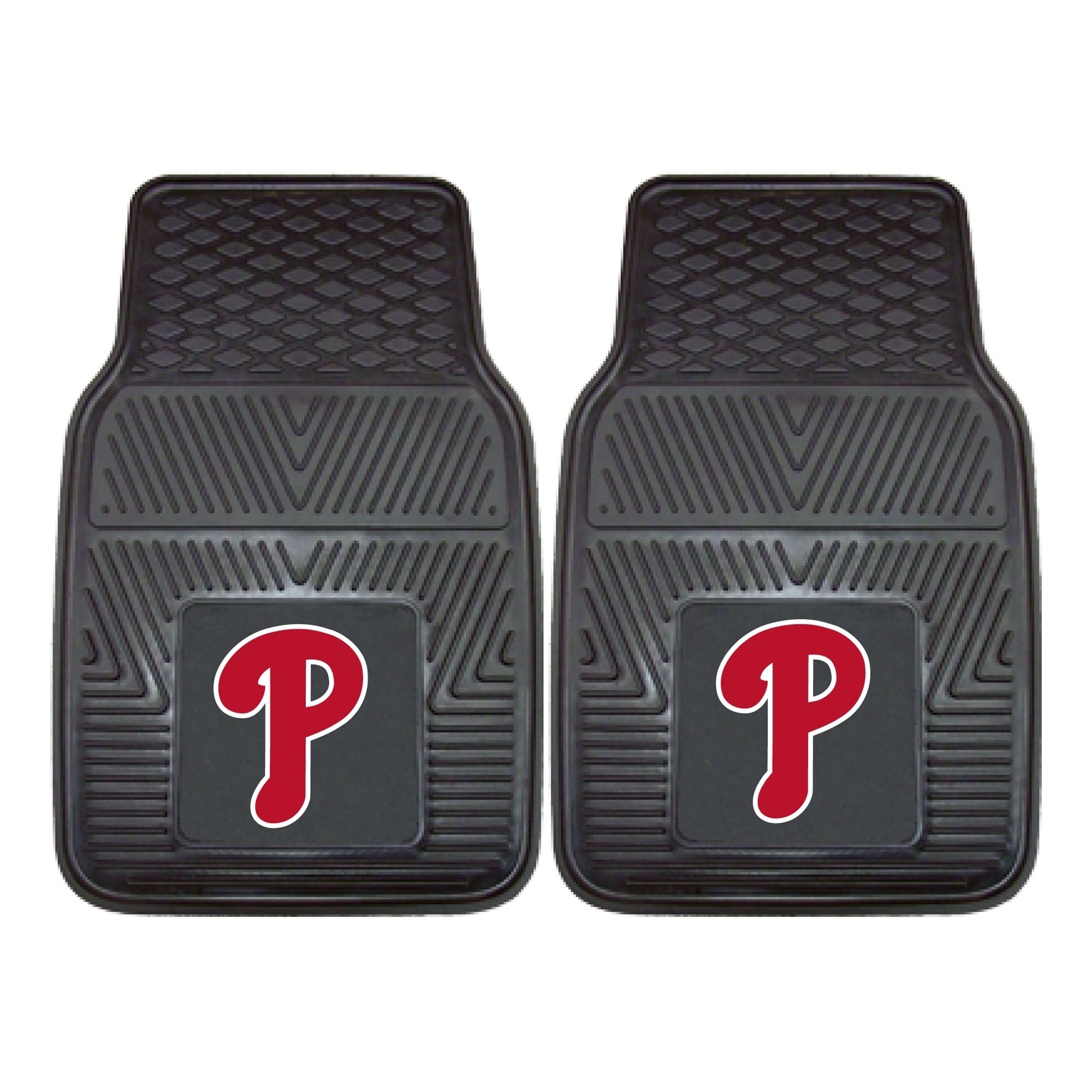 Mlb Philadelphia Phillies Heavy Duty 2 piece Vinyl Car Mats