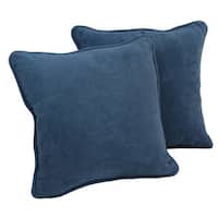 Copper Grove Elk Island 18-inch Microsuede Throw Pillow (Set of 2)