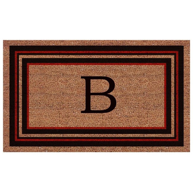 Esquire Extra thick Monogrammed Doormat (16 X 26)