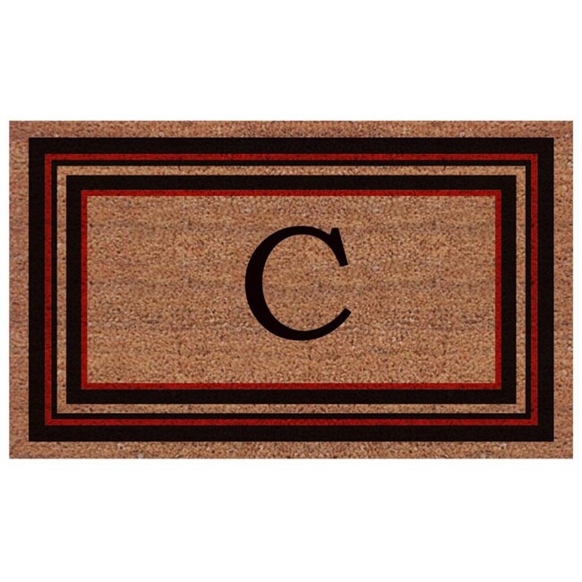 Esquire Extra thick Monogrammed Doormat (16 X 26)