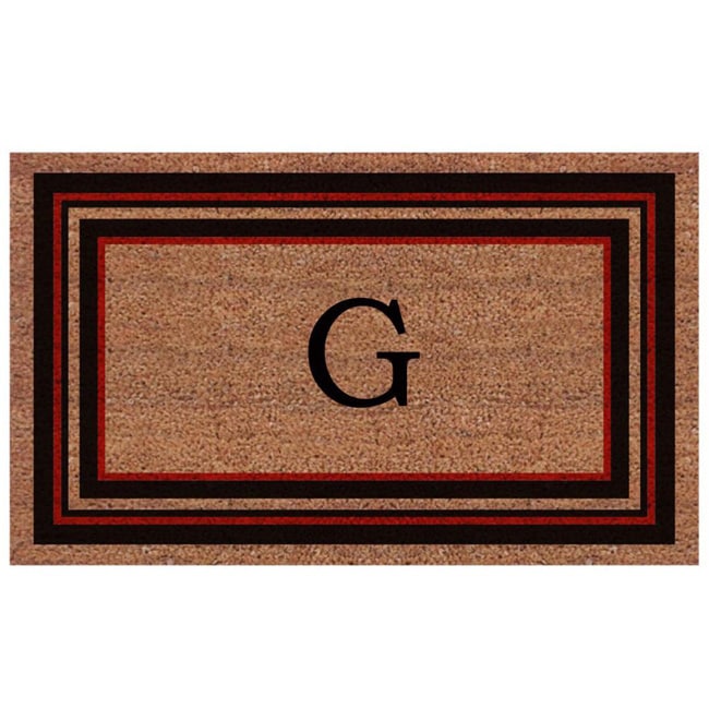 Esquire Extra thick Monogrammed Doormat (16 X 26)