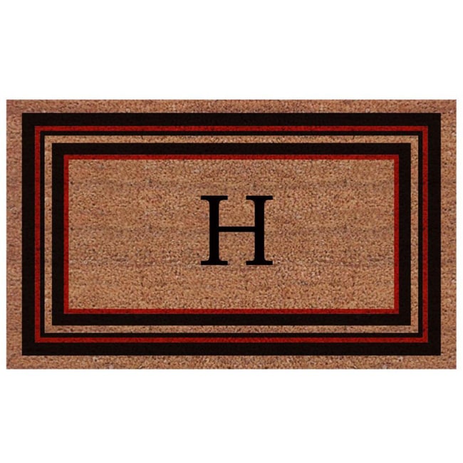 Esquire Extra thick Monogrammed Doormat (16 X 26)