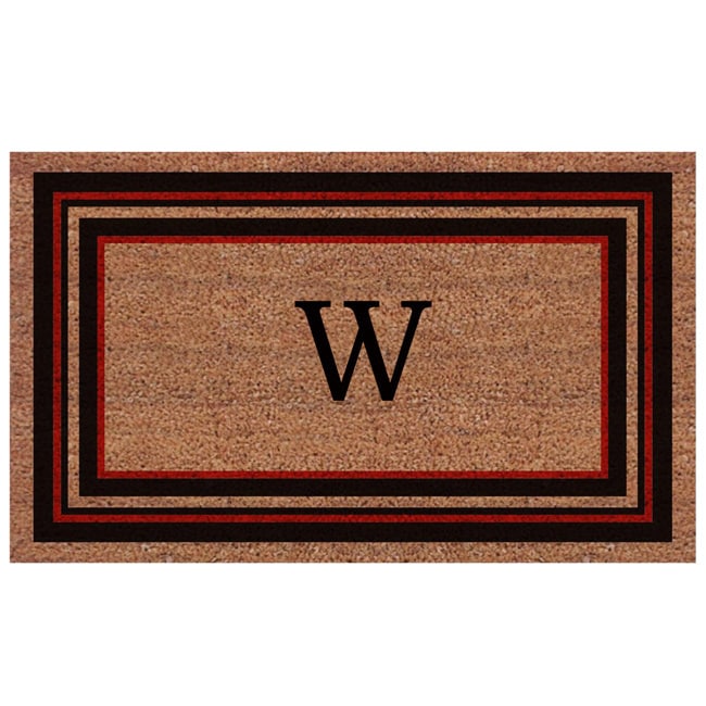 Esquire Extra thick Monogrammed Doormat (16 X 26)