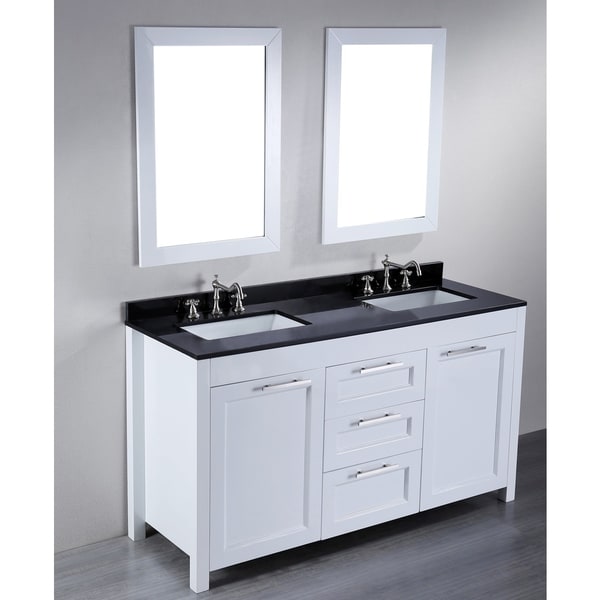 60 inch Bosconi SB 267 Contemporary Double Vanity