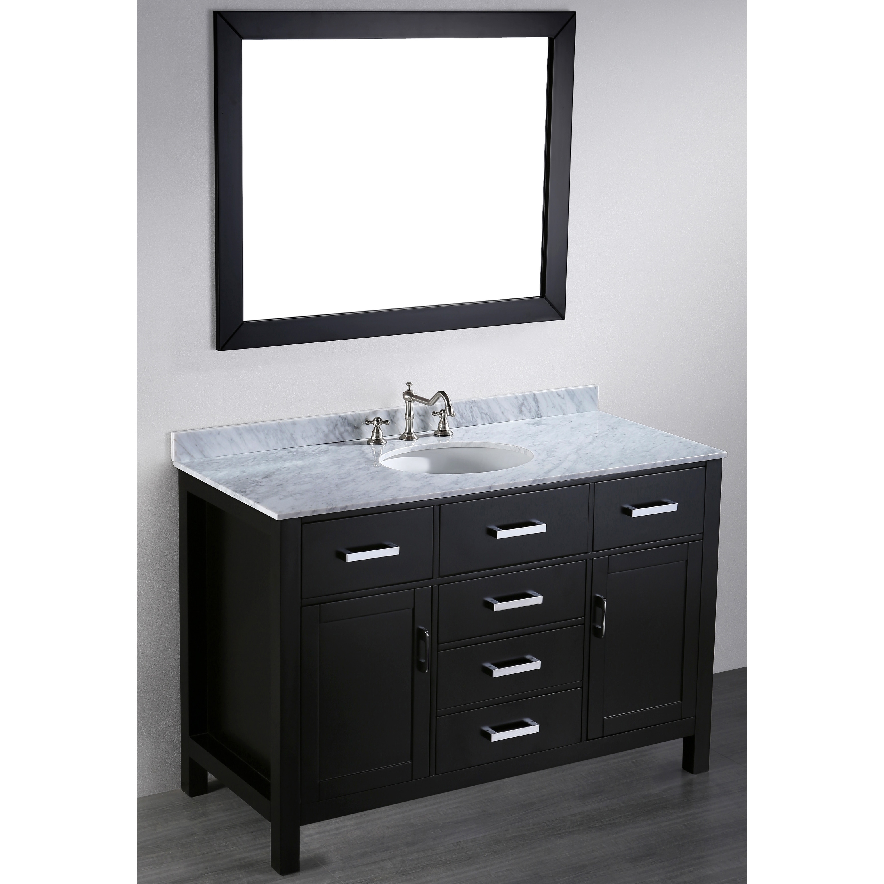 Bosconi Sb 252 6 49 inch Contemporary Single Vanity