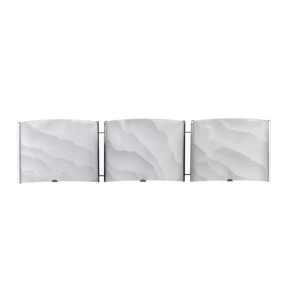 Chloe Contemporary 3-light Chrome Bath/ Vanity Light