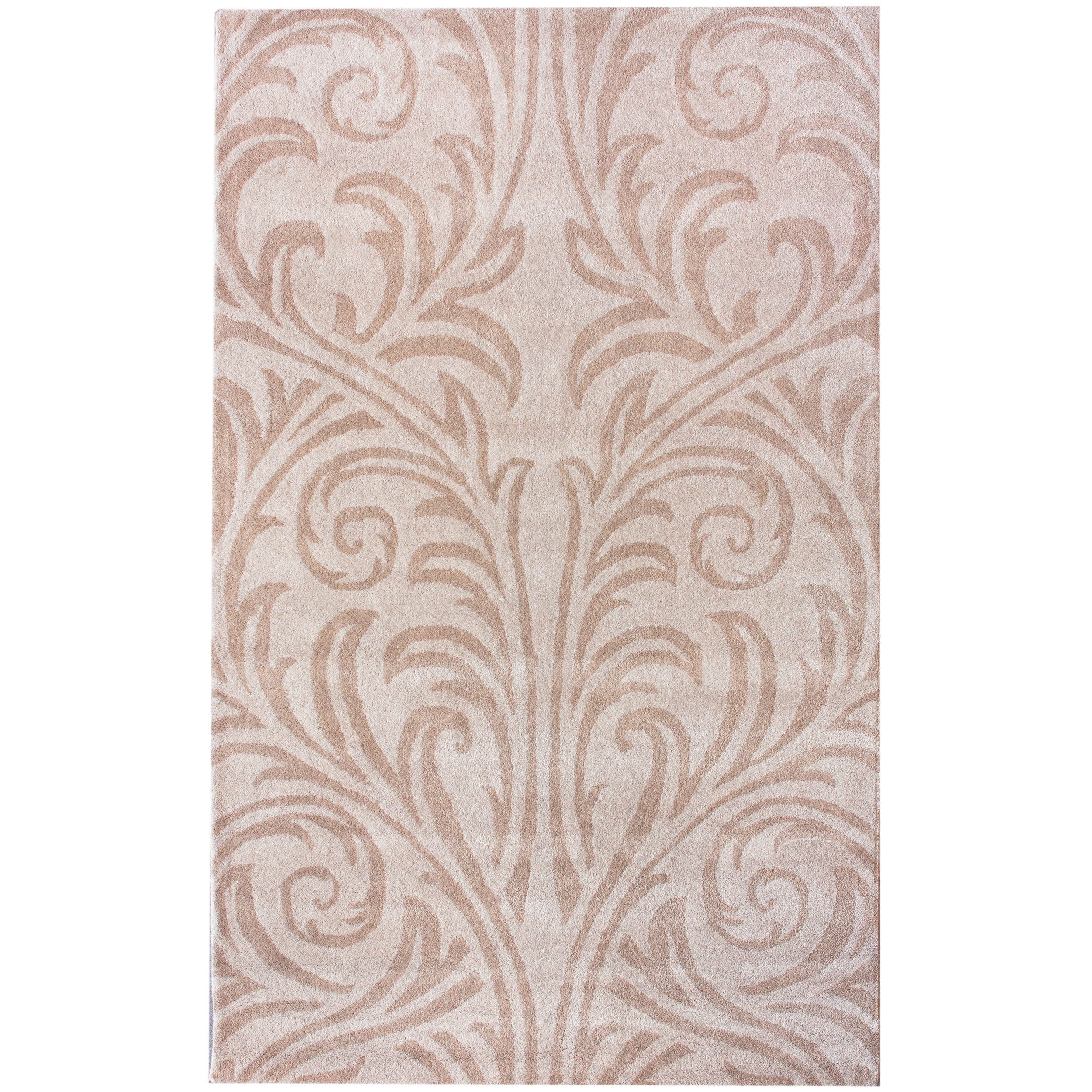 Nuloom Handmade Marrakesh Damask Wool Rug (6 X 9)