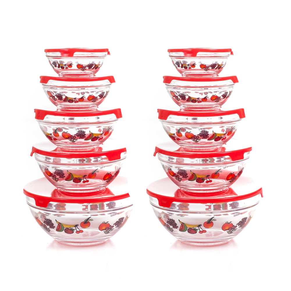 Joytable 14 Piece Premium Nesting Stainless Steel Mixing Bowls with  Measuring Cups and Spoons Set - On Sale - Bed Bath & Beyond - 30244981