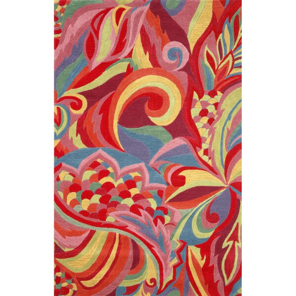 Paisley Indoor Rug (5'X8') - Overstock - 8561078