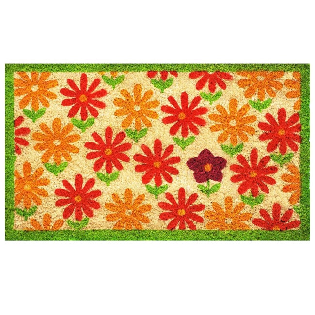 Sweet Surprise Natural Coir With Vinyl Back Doormat (15 X 25)