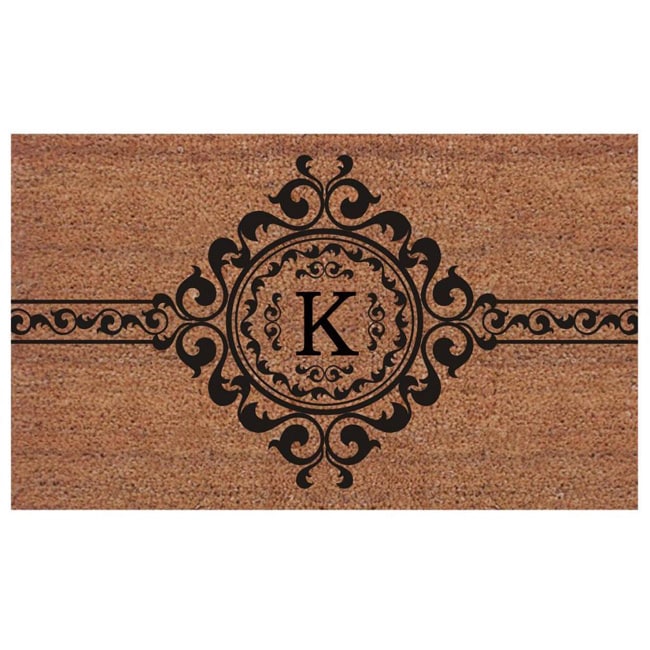 Garbo Extra Thick Monogrammed Doormat (16 X 26)