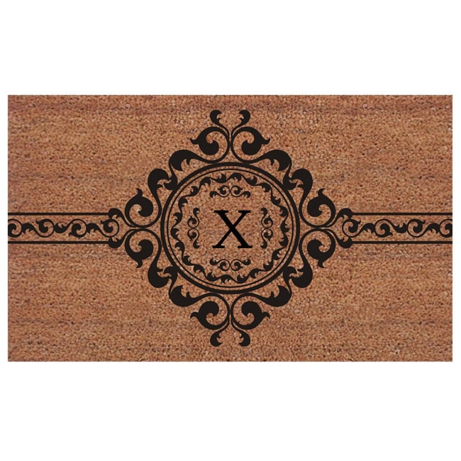 Garbo Extra Thick Monogrammed Doormat (16 X 26)