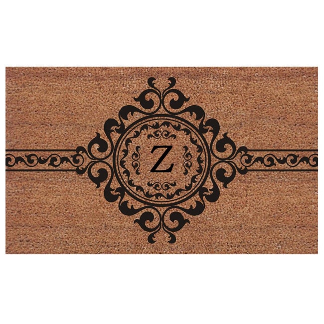 Garbo Extra Thick Monogrammed Doormat (16 X 26)