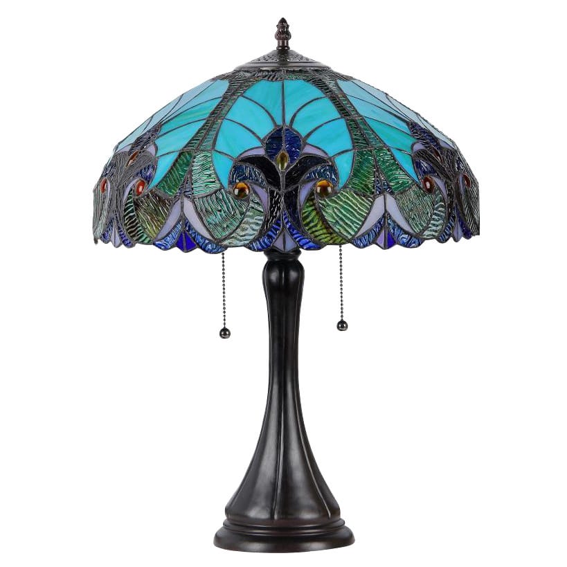 Chloe Tiffany Style Victorian 2light Table Lamp On Sale Bed Bath