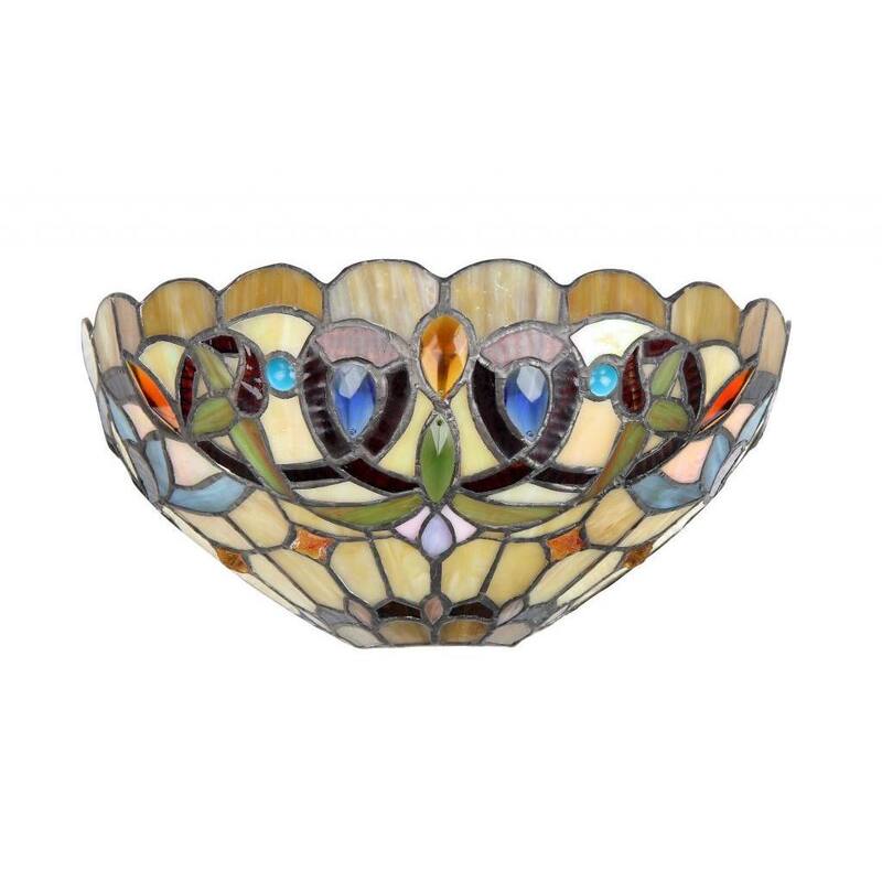 Tiffany Style Victorian Design 1-light Wall Sconce