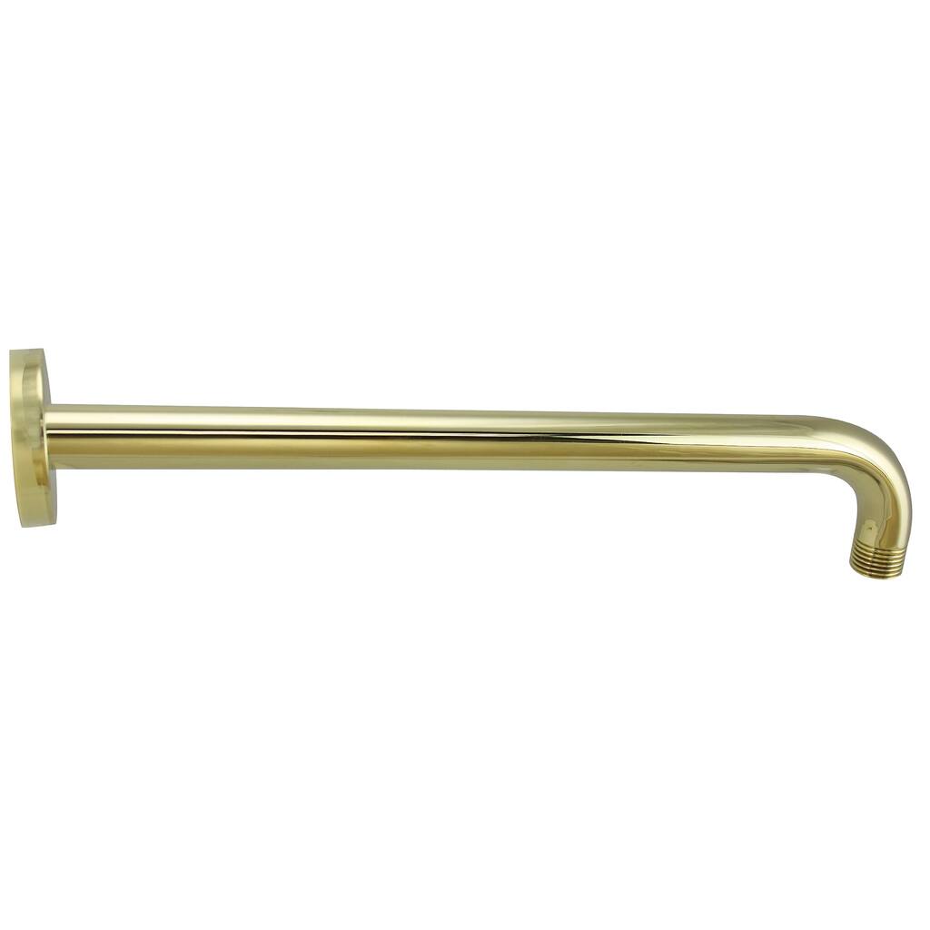 Jado Diamond Gold 12-inch Right Angle Shower Arm