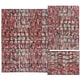 preview thumbnail 77 of 76, Nourison Modesto MDS03 Area Rug Red - SET(2' x 3', 2' x 8')