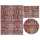 preview thumbnail 51 of 76, Nourison Modesto MDS03 Area Rug Red - SET(2' x 6', 2' x 8')