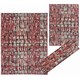 preview thumbnail 65 of 76, Nourison Modesto MDS03 Area Rug Red - SET(2' x 4', 2' x 3')
