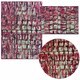 preview thumbnail 43 of 76, Nourison Modesto MDS03 Area Rug Red - SET(4' x 6', 3' x 5')