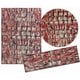 preview thumbnail 59 of 76, Nourison Modesto MDS03 Area Rug Red - SET(2' x 4', 3' x 5')