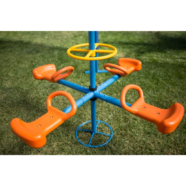 Ironkids Four Station Fun Filled Merry Go Round - Bed Bath