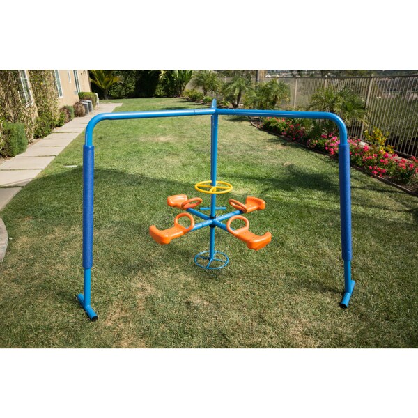 その他 MERRY GO ROUND THE 4TH UNIT SERIES Ironkids Four Station Fun Filled Merry Go Round - Bed Bath